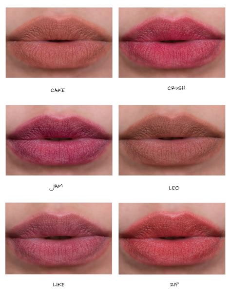 32 Best Glossier Generation G Sheer Matte Lipstick Dupes.